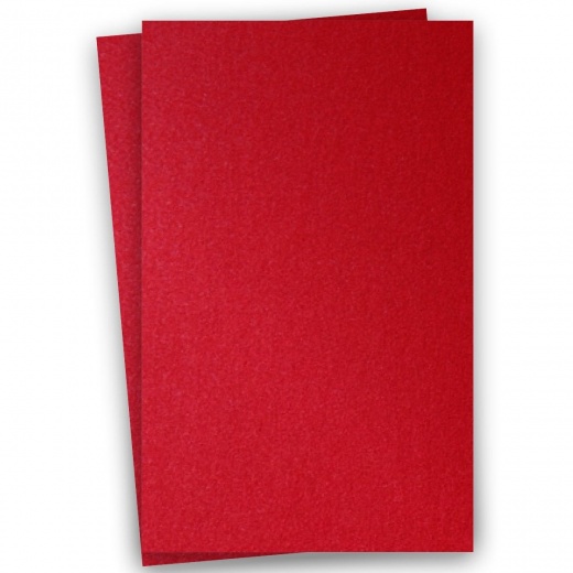 Stardream Metallic 11X17 Card Stock Paper - Ruby - 105Lb Cover (284Gsm) -  100 Pk