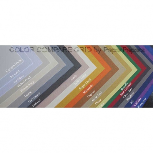 Clearance] Curious Metallic - White Silver 8-1/2-x-11 Letter Size Cardstock  Paper 300 GSM (111lb Cover) - 25 PK