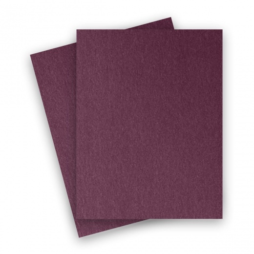 Stardream Metallic - 8.5X11 Card Stock Paper - Ruby - 105Lb Cover (284Gsm)  - 1000 Pk