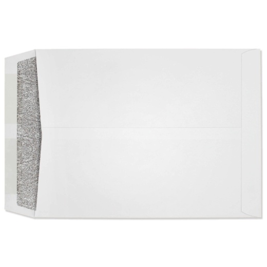 9 x 12 Catalog Envelopes - 28Lb White With Black Inside Tint - 500 Pk