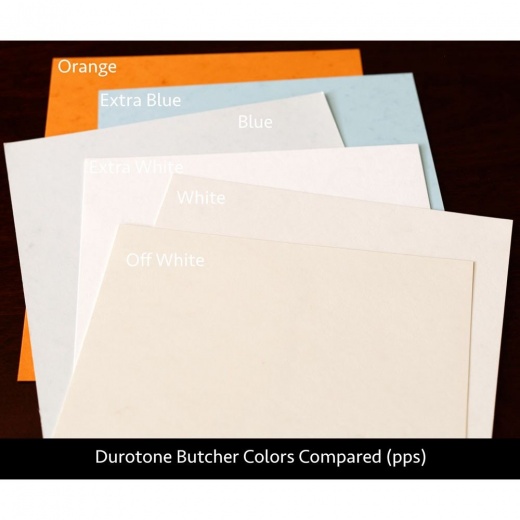 [Clearance] Durotone Butcher - 26X40 Card Stock Paper - Blue - 100Lb Cover  - 400 Pk