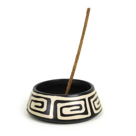 Peruvian Ceramic Incense Burner - Handcrafted, Sustainable, and Fair Trade