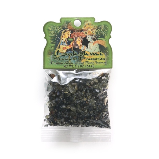 Resin Incense Lakshmi - Money And Prosperity 1.2Oz Bag