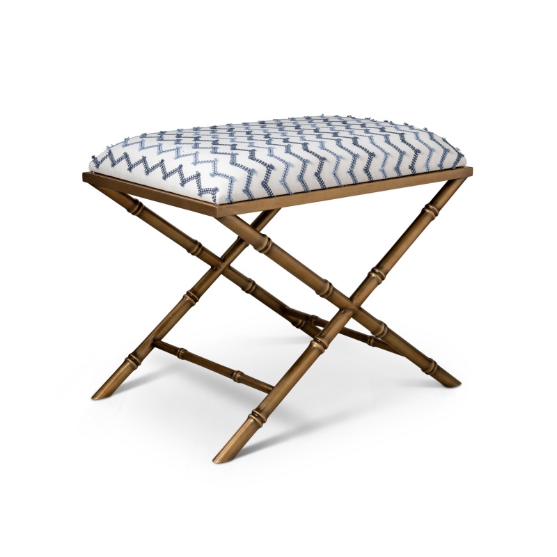 Lauderdale Brass Mozzi Bench