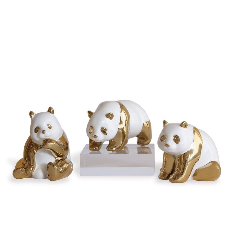 Panda Objects (Set Of 3)