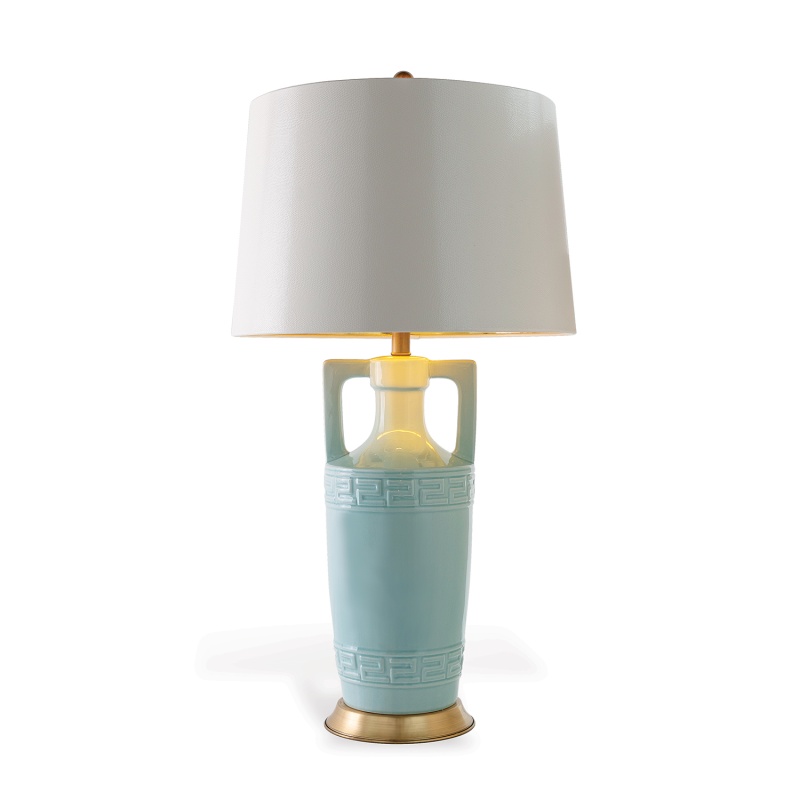 Regency Celadon Lamp