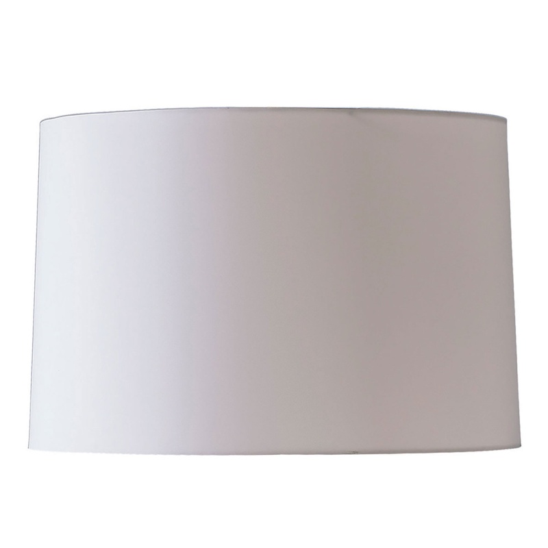 Off White Hardback Drum Shade