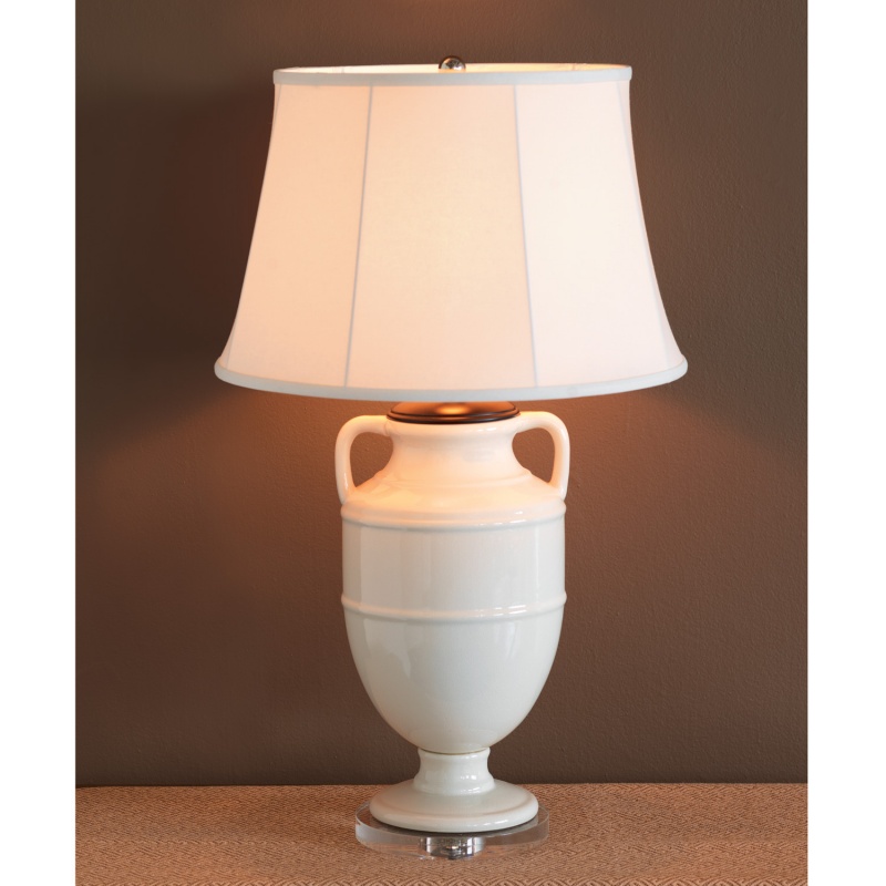 Lantana Ivory Lamp 34"h