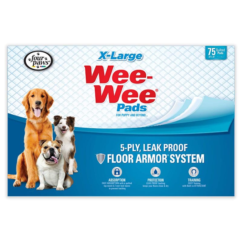 Wee-Wee Pads 75 Pack