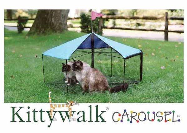 Carousel Outdoor Cat Enclosure