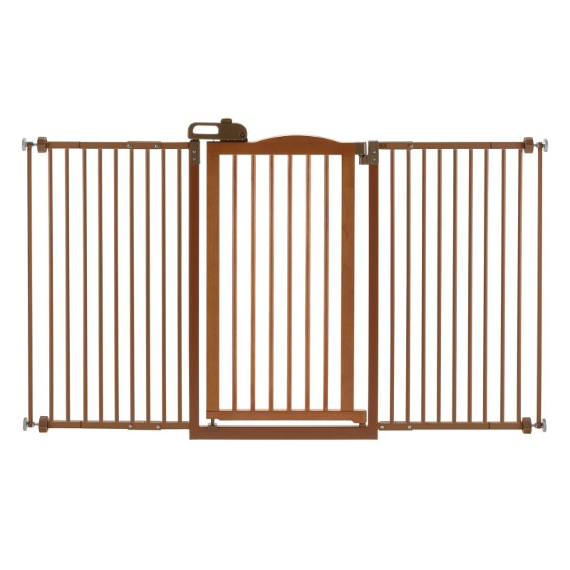 One-Touch Tall And Wide Pressure Mounted Pet Gate Ii