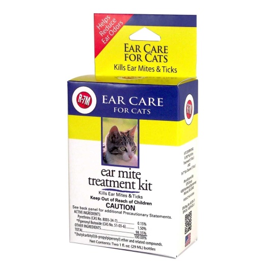R7m Ear Mite Treatment Care For Cats