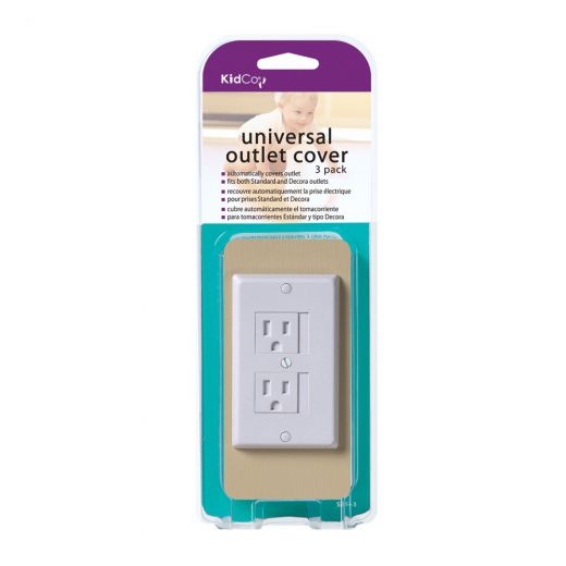 Universal Outlet Cover 3 Pack - Protect Your Little Explorers
