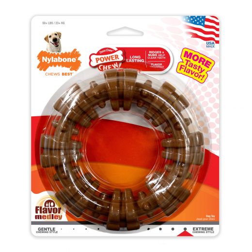 Nylabone Power Chew Dura Chew Textured Ring