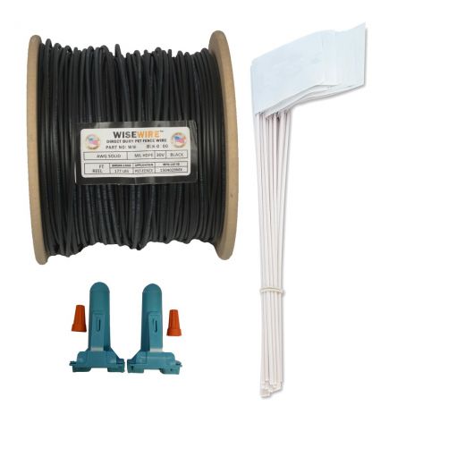 14 Gauge Boundary Wire Kit 500Ft | WiseWire 14 AWG PE45 Copper-Clad Steel Wire