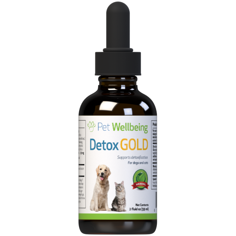 Detox Gold For Dogs - Gentle Detoxification & Elimination