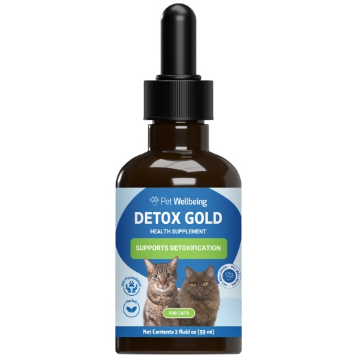 Detox Gold - Supports Healthy Detoxification & Elimination For Cats, Title: 2 Oz