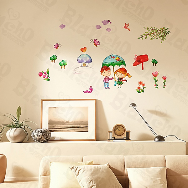 Shall We?-3 Medium Wall Decals