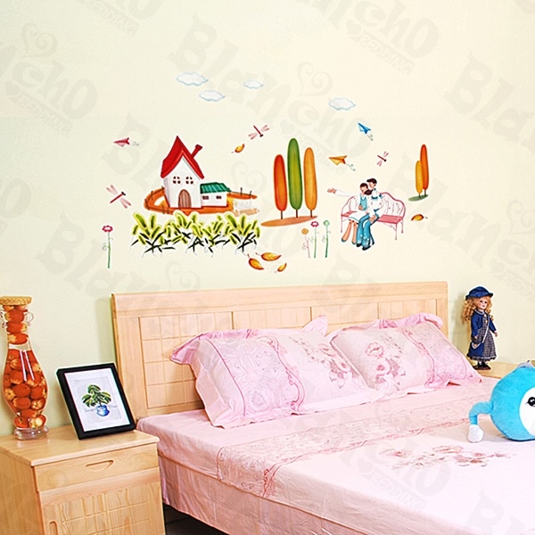 Shall We?-2 Medium Wall Decals