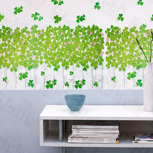Green Garden 1 Large Wall Decals