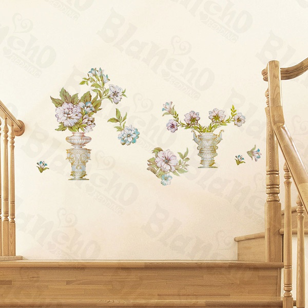 Rose Banquet - Large Wall Decals Stickers Appliques Home Decor