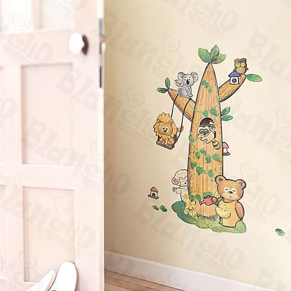 Animal Tree Friends Large Wall Decals