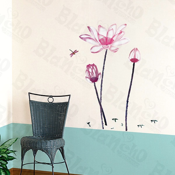 Pink Lily X-Large Wall Decals
