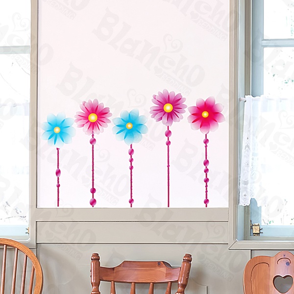 Two Blue - Medium Wall Decals Stickers Appliques Home Decor