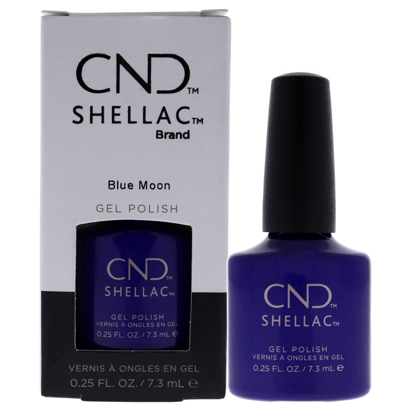 Shellac Nail Color - Blue Moon By Cnd For Women - 0.25 Oz Nail Polish