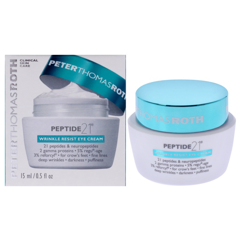 Peptide 21 Wrinkle Resist Eye Cream By Peter Thomas Roth For Unisex - 0.5 Oz Cream