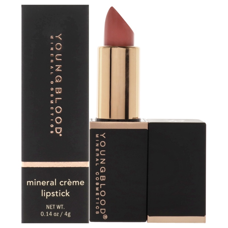 Mineral Creme Lipstick - Coral Beach By Youngblood For Women - 0.14 Oz Lipstick