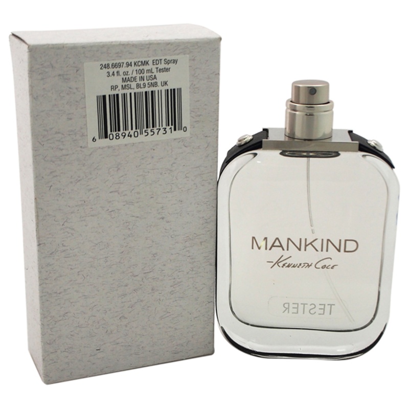 Mankind By Kenneth Cole For Men - 3.4 Oz Edt Spray (Tester)