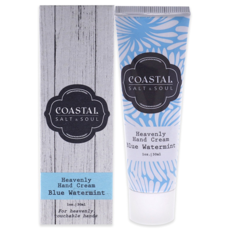 Heavenly Hand Cream - Blue Watermint By Coastal Salt And Soul For Unisex - 1 Oz Cream