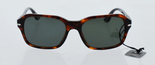 Persol Po3136s 24-58 Havana-Green Polarized Unisex Sunglasses