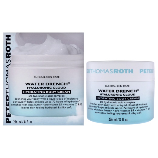 Water Drench Hyaluronic Cloud Hydrating Body Cream by Peter Thomas Roth - 8 Oz