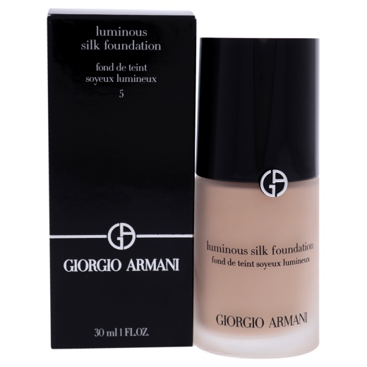 Luminous Silk Foundation - 5 Light-Neutral by Giorgio Armani for Women - 1 oz Foundation