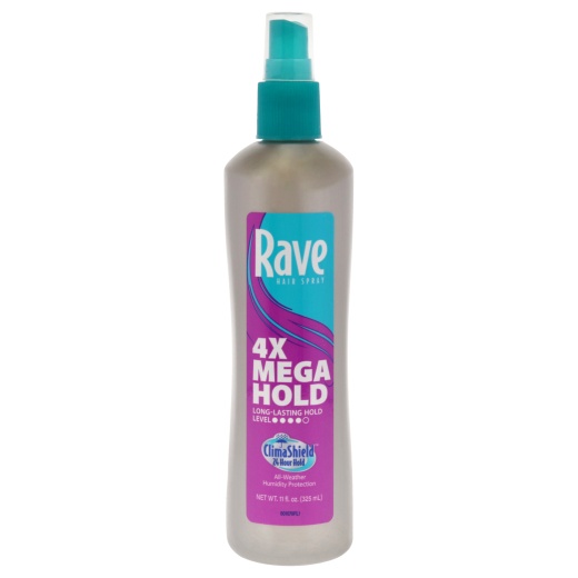 Buy Rave 4X Mega Hold Hairspray for Unisex - 11 Oz