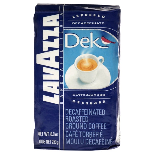 Dek Espresso Decaffeinated Roast Ground Coffee by Lavazza