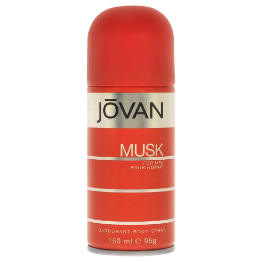 Jovan Musk Deodorant Spray for Men - 5 Oz