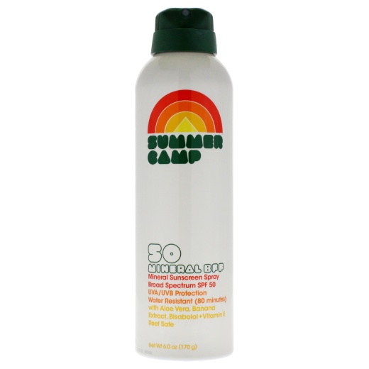 Mineral BFF Mineral Sunscreen Spray SPF 50 by Summer Camp - 6 oz