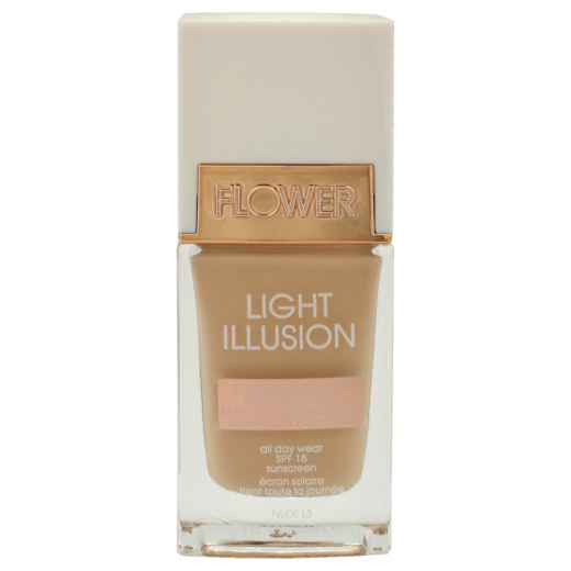 Light Illusion Foundation SPF 18 - L3 Nude by Flower Beauty