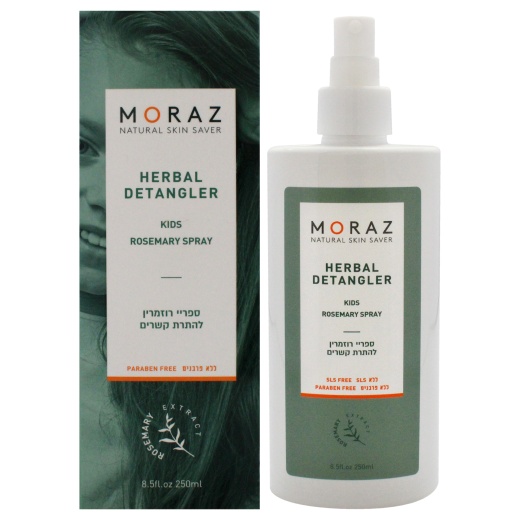 Herbal Detangler Kids Rosemary Spray - 8.5 Oz by Moraz