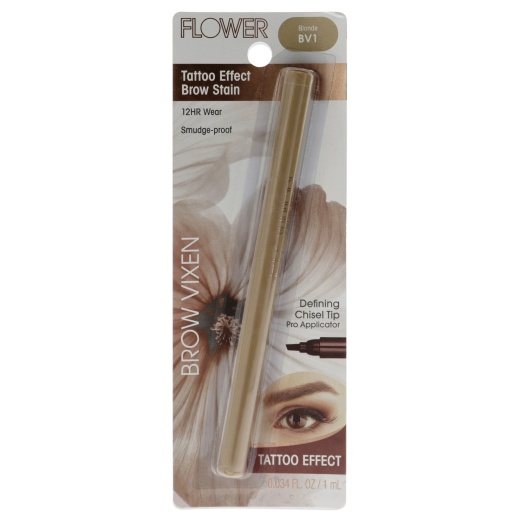 Brow Vixen Tattoo Effect Brow Stain - Bv1 Blonde by Flower Beauty