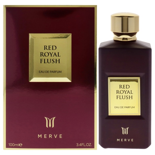 Red Royal Flush By Merve For Unisex - 3.4 Oz Edp Spray