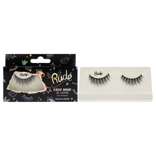 Essential Faux Mink 3D Lashes - Charmed by Rude Cosmetics