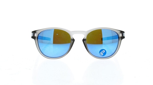 Oakley Latch Oo9265-08 Matte Gray Ink-Sapphire Iridium Polarized Sunglasses for Men