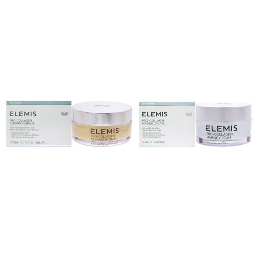 Pro-Collagen Marine Cream And Cleansing Balm Kit By Elemis - Unisex Skincare Solution