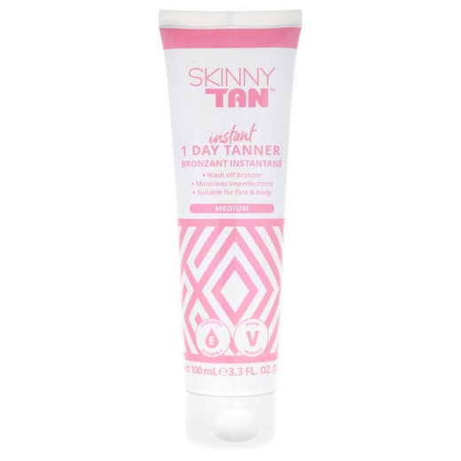 1 Day Instant Tanner - Medium by Skinny Tan for Women