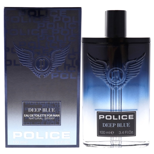 Police Deep Blue by Police for Men - 3.4 Oz EDT Spray