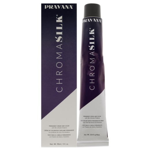 Chromasilk Creme Hair Color - 6.46 Dark Copper Red Blonde by Pravana